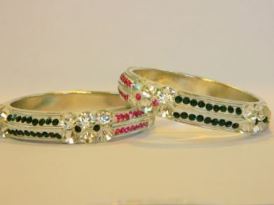 American Diamond Bangles-ADB3JG2.6